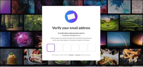 pictory email verification